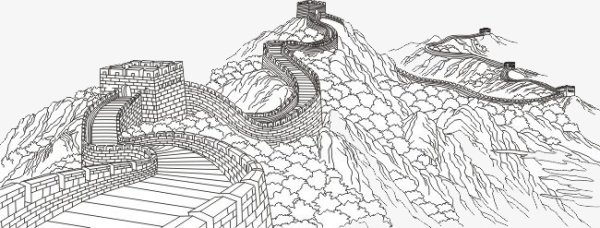 Юлиньфу. Великая китайская стена близ Юлиньфу. Башня, III В. до н. э.