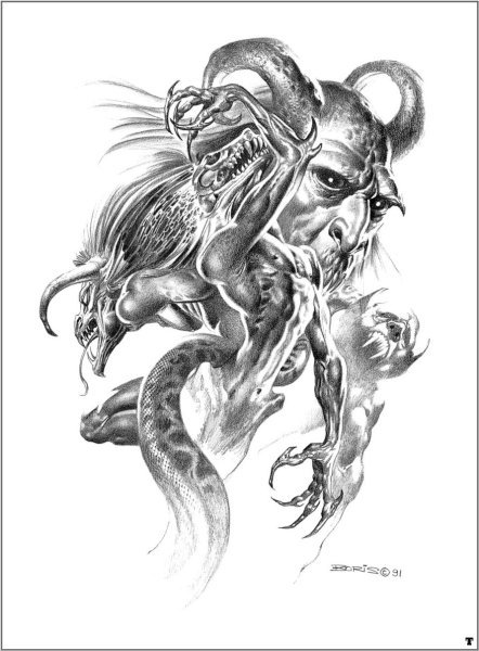 Борис Вальехо гарпии