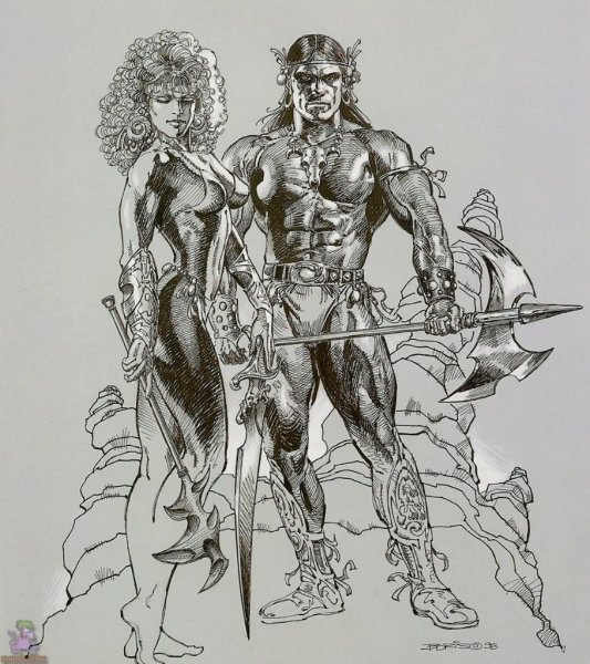 Чб иллюстрации фэнтези