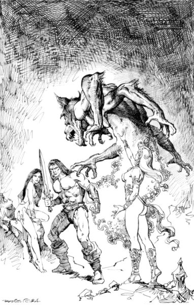 Борис Валеджо оборотень