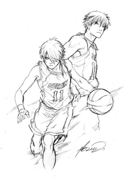 Аниме скетчи баскетбол Куроко