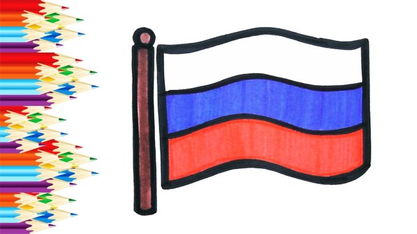 Флаг с голубем