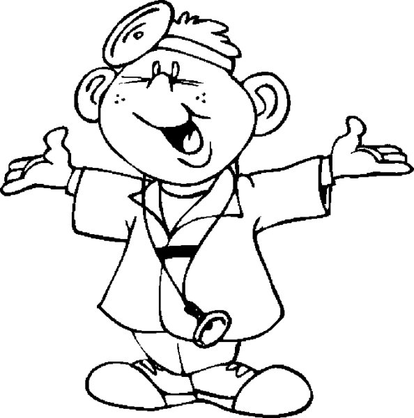 Раскраска врач