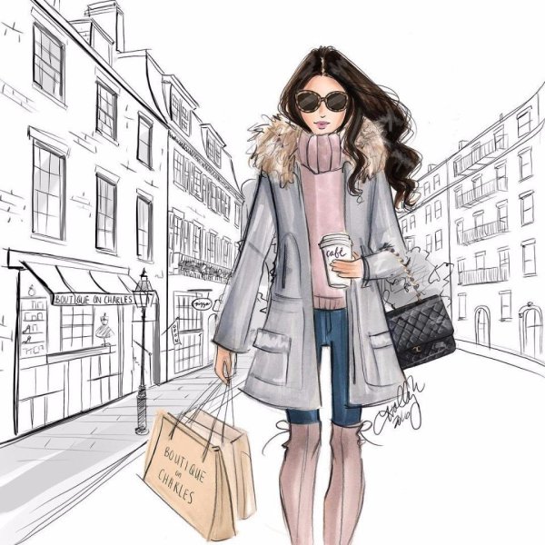 Holly Nichols Fashion иллюстрации