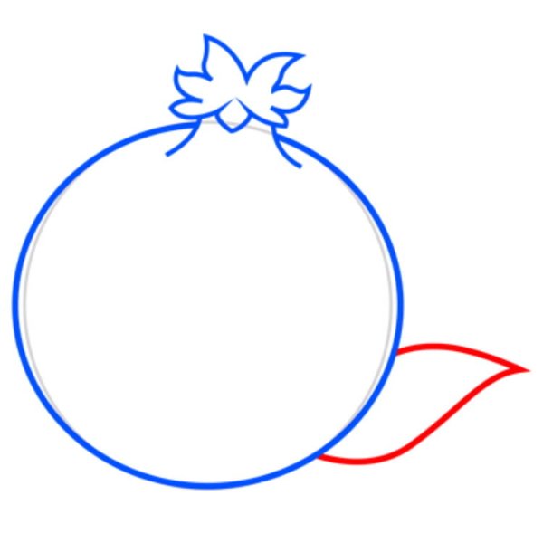 Гранат рисунок