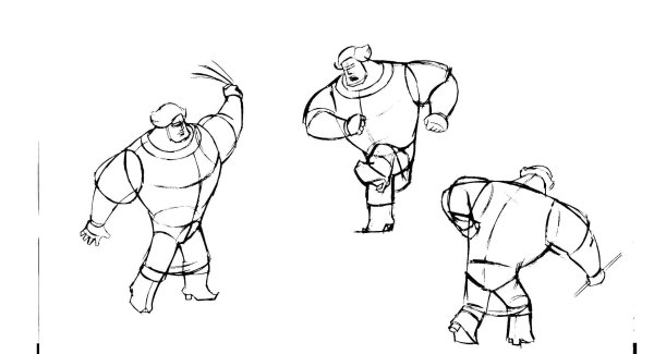 Легкий портрет Ильи Муромца