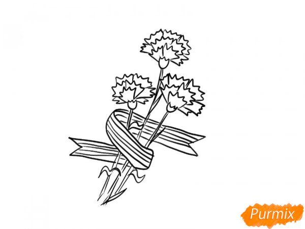 Георгиевская лента раскраска