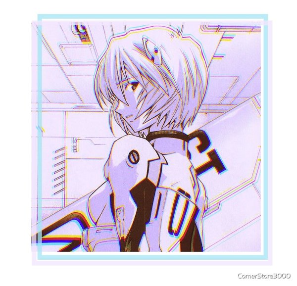 Рей рисунок Евангелион