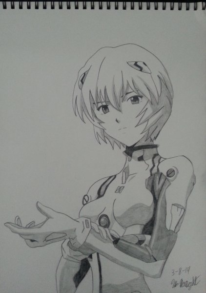 Аянами Рей Манга