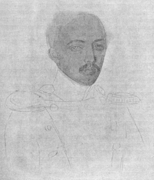 Лермонтов карандашный портрет