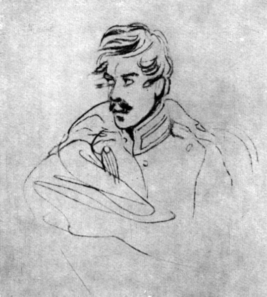 Портрет Лермонтова