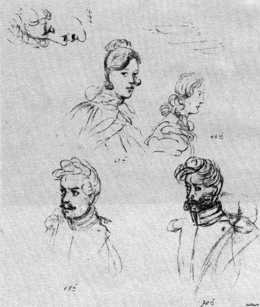 Лермонтов раскраска