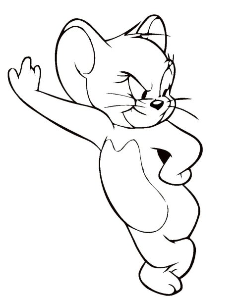 Джерри рисунок карандашом