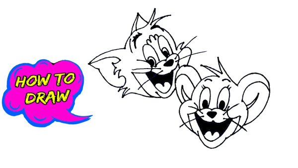 Том и Джерри. Раскраска