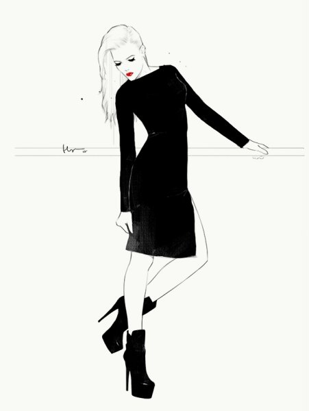 Арты в полный рост для срисовки