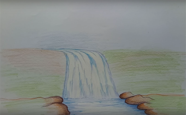 Нарисовать красоту воды