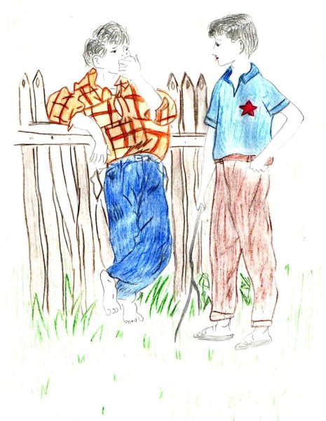 Тимур и его команда рисунок