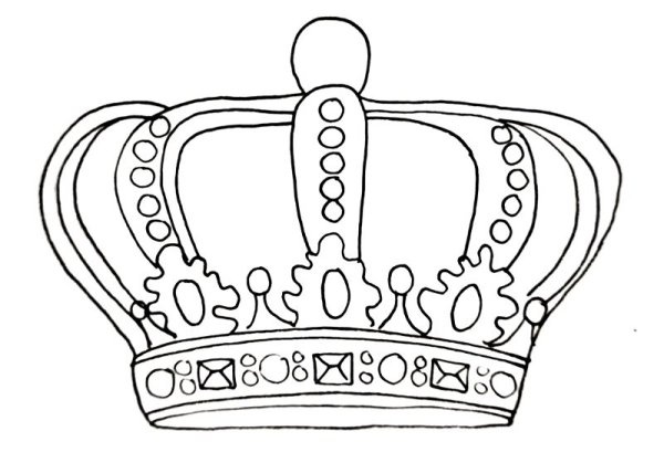 Эскизы тату корона мужская