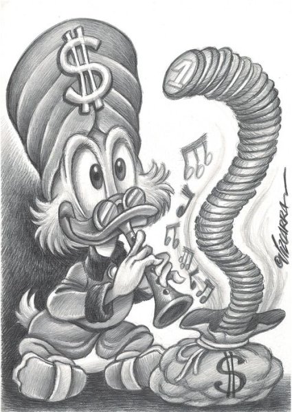 Тату Скрудж макдак