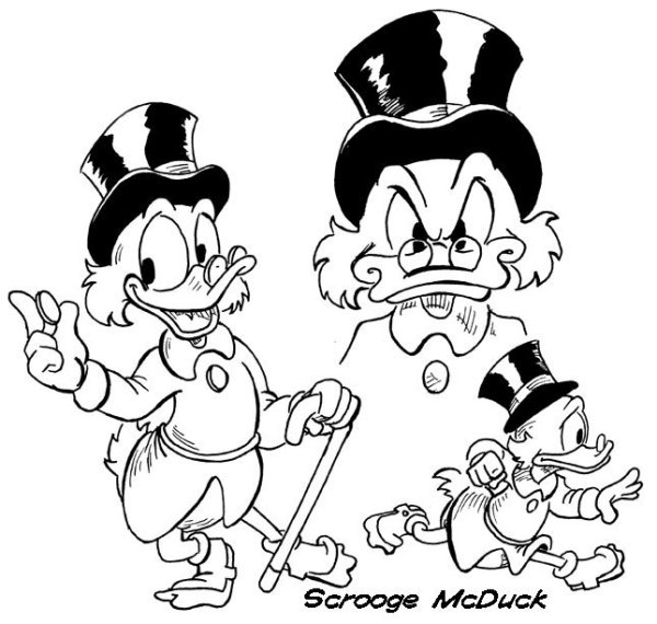 Тату Скруджа Макдака