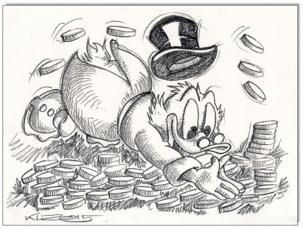 Скрудж макдак и деньги