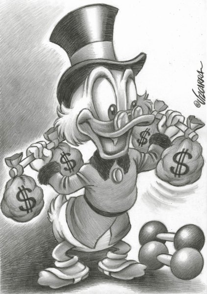 Тату Скрудж макдак