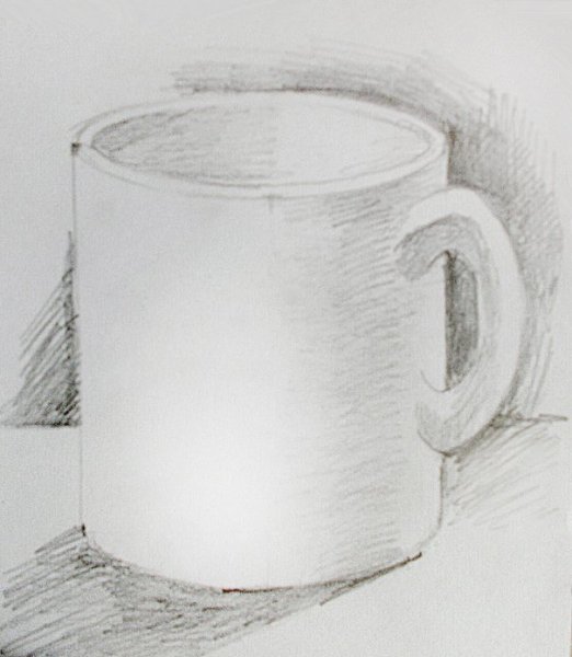 Зарисовка кружки