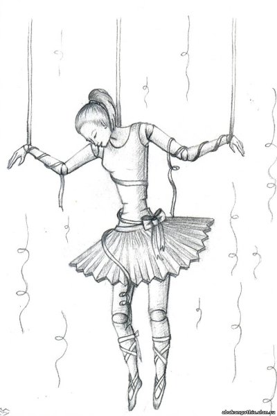 Марионетка рисунок