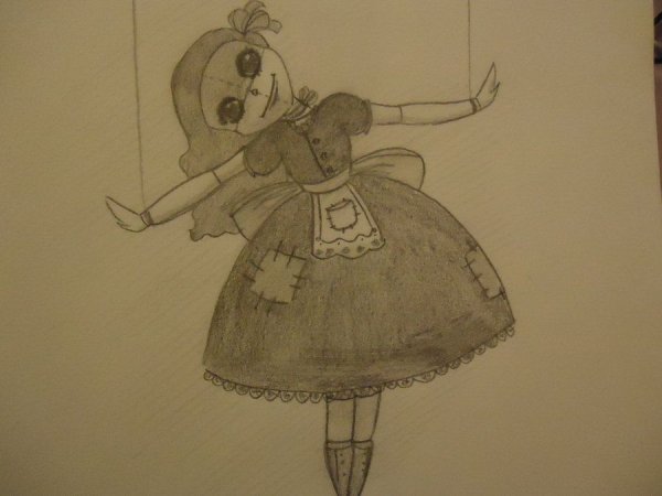 Эскиз театральной куклы