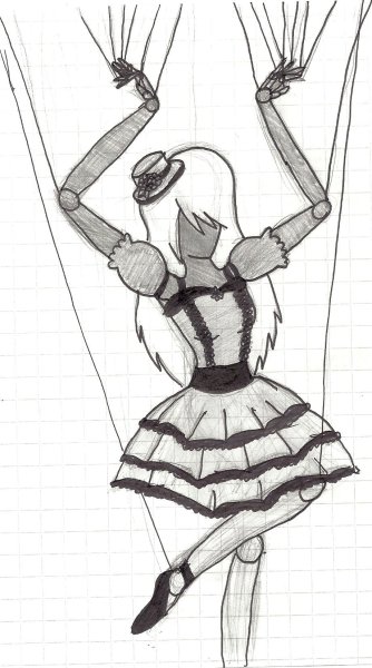 Кукла марионетка арт