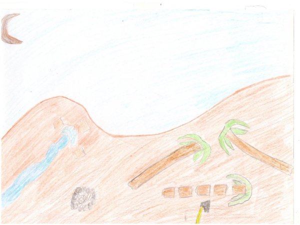 Рисунок по теме 3 пальмы