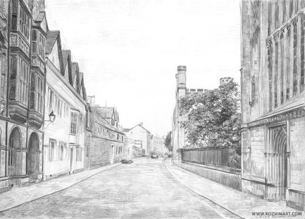 Город карандашом