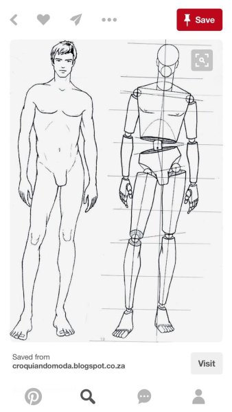 Поэтапные рисунки в полный рост
