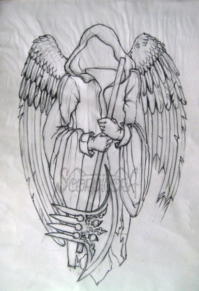 Архангел Михаил тату эскизы