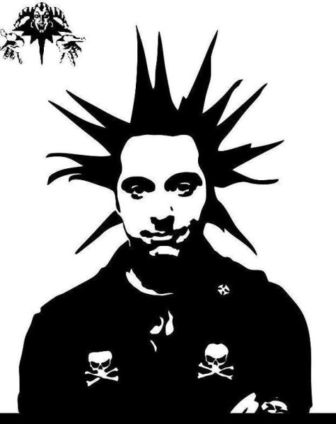 Горшок Король и Шут рисунок