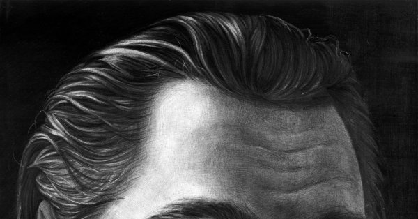 Михаил Горшенев портрет карандашом