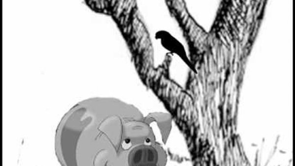 Как нарисовать поросенка для детей