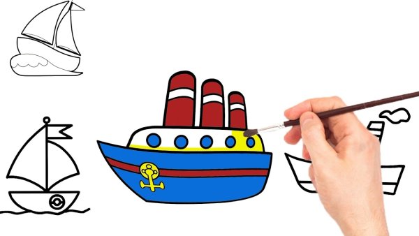 Парусник схематично