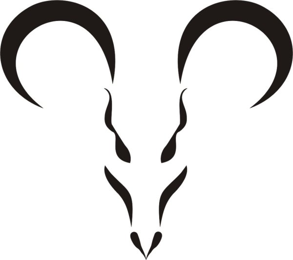 Нарисовать знак зодиака Овен