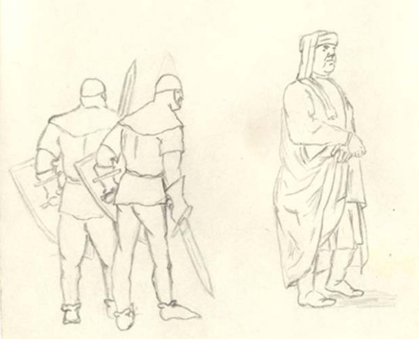 Вельможа рисунок