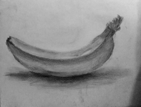 Банан рисунок