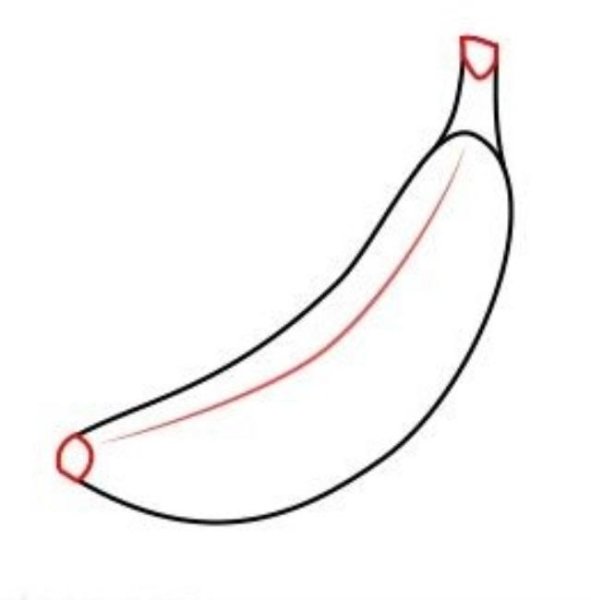 Фрукты для срисовки карандашом