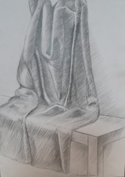 Зарисовки драпировок