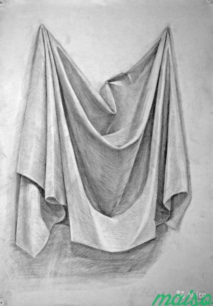 Зарисовки драпировок