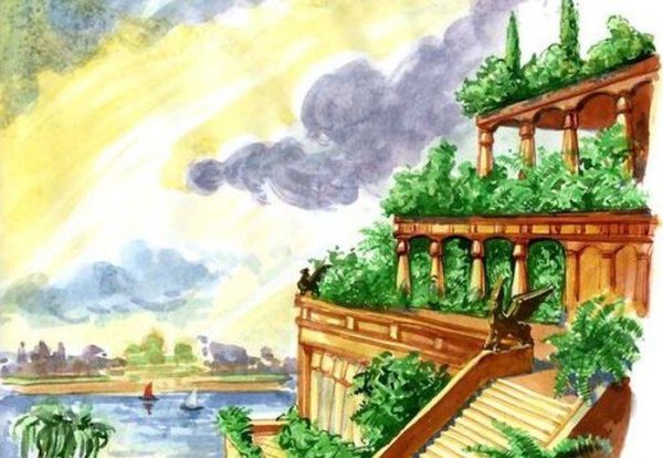 Висячие сады Семирамиды план