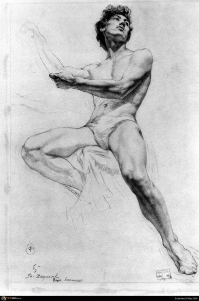 1813 — («Натурщик»)Карл Павлович Брллов