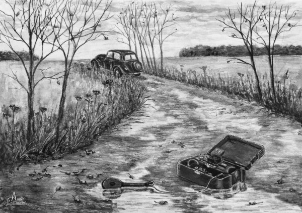 Лужа Графика