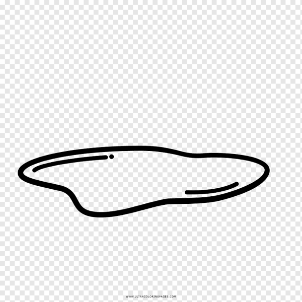 Нарисованная лужа