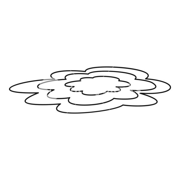 Лужа раскраска