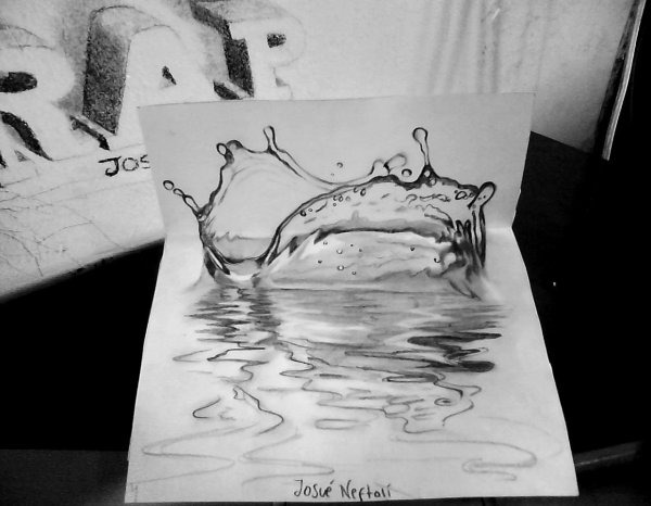 Лужа без фона